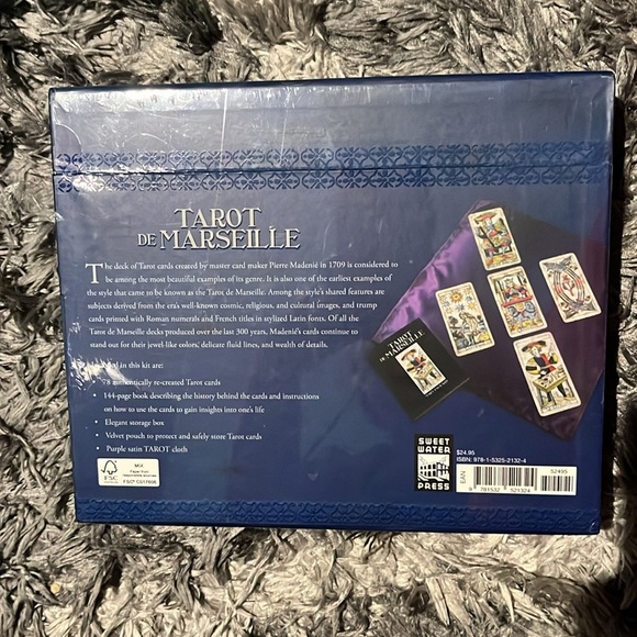 Tarot De Marseille. NWT. Sealed. - Picture 2 of 3